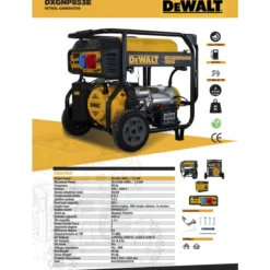 Aggregaatti DeWalt DXGNP853E