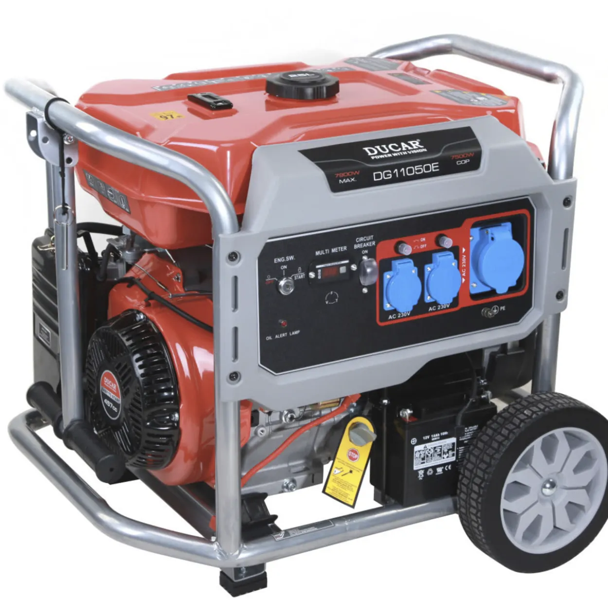 Aggregaatti Ducar DG11050 7500 W
