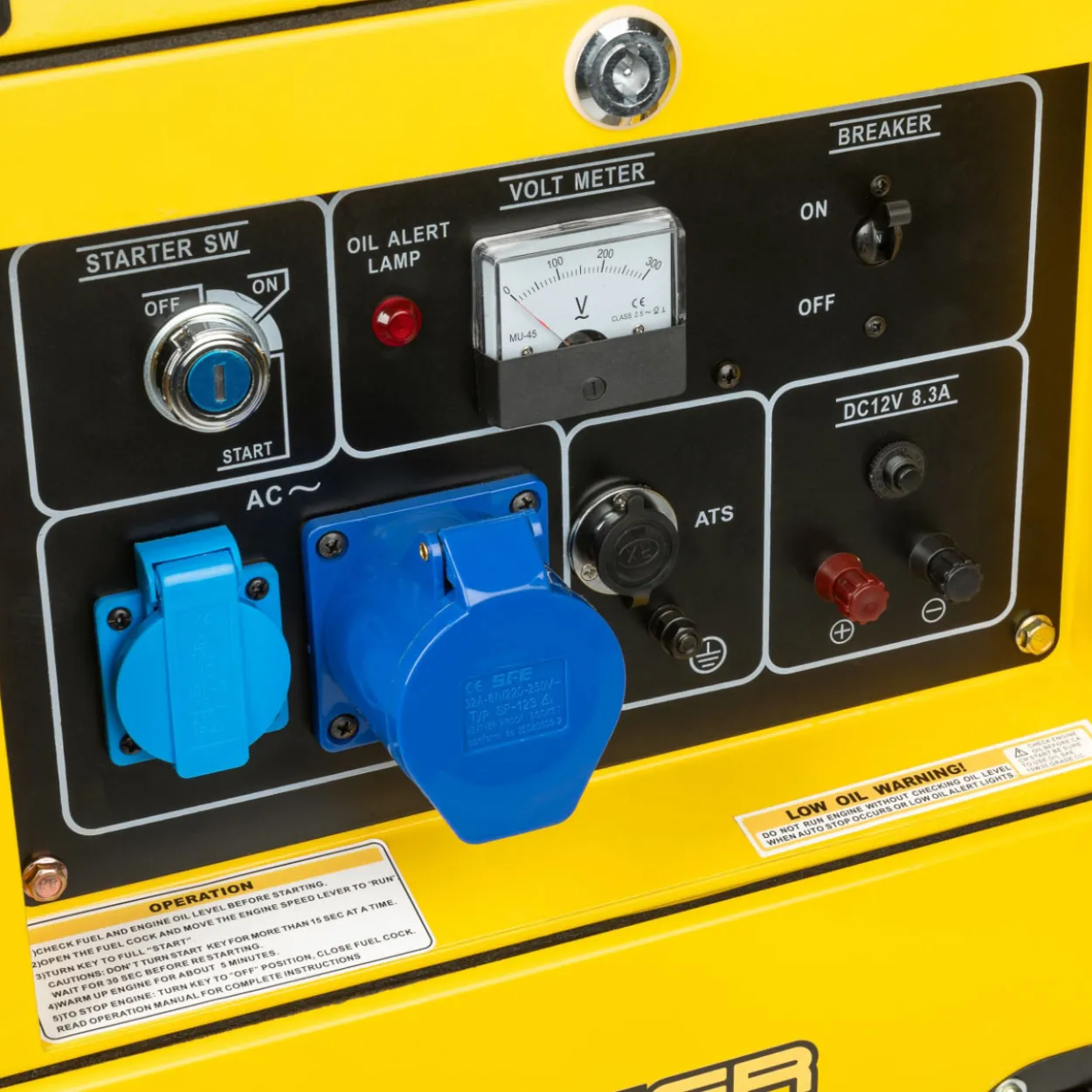 Aggregaatti Sinemaster 7500 W 230V diesel