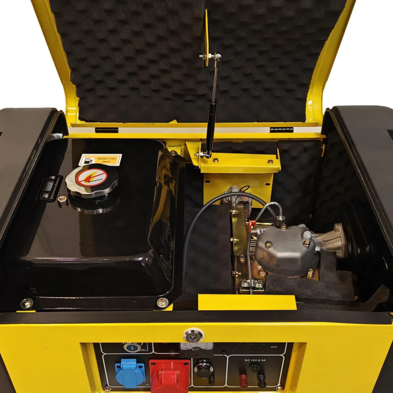 Aggregaatti Sinemaster 7500 W 400V diesel