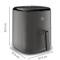 Air fryer OBH Nordica AG245BS0 Easy Fry Max, digitaalinen, 5 l, harmaa