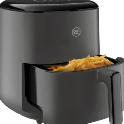 Air fryer OBH Nordica AG245BS0 Easy Fry Max, digitaalinen, 5 l, harmaa