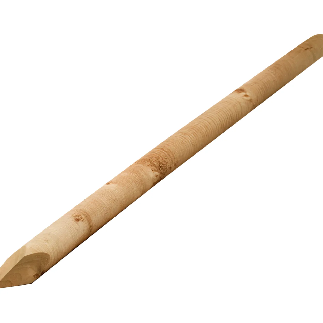 Aitatolppa ruskea pyöreä, 50 x 1500 mm