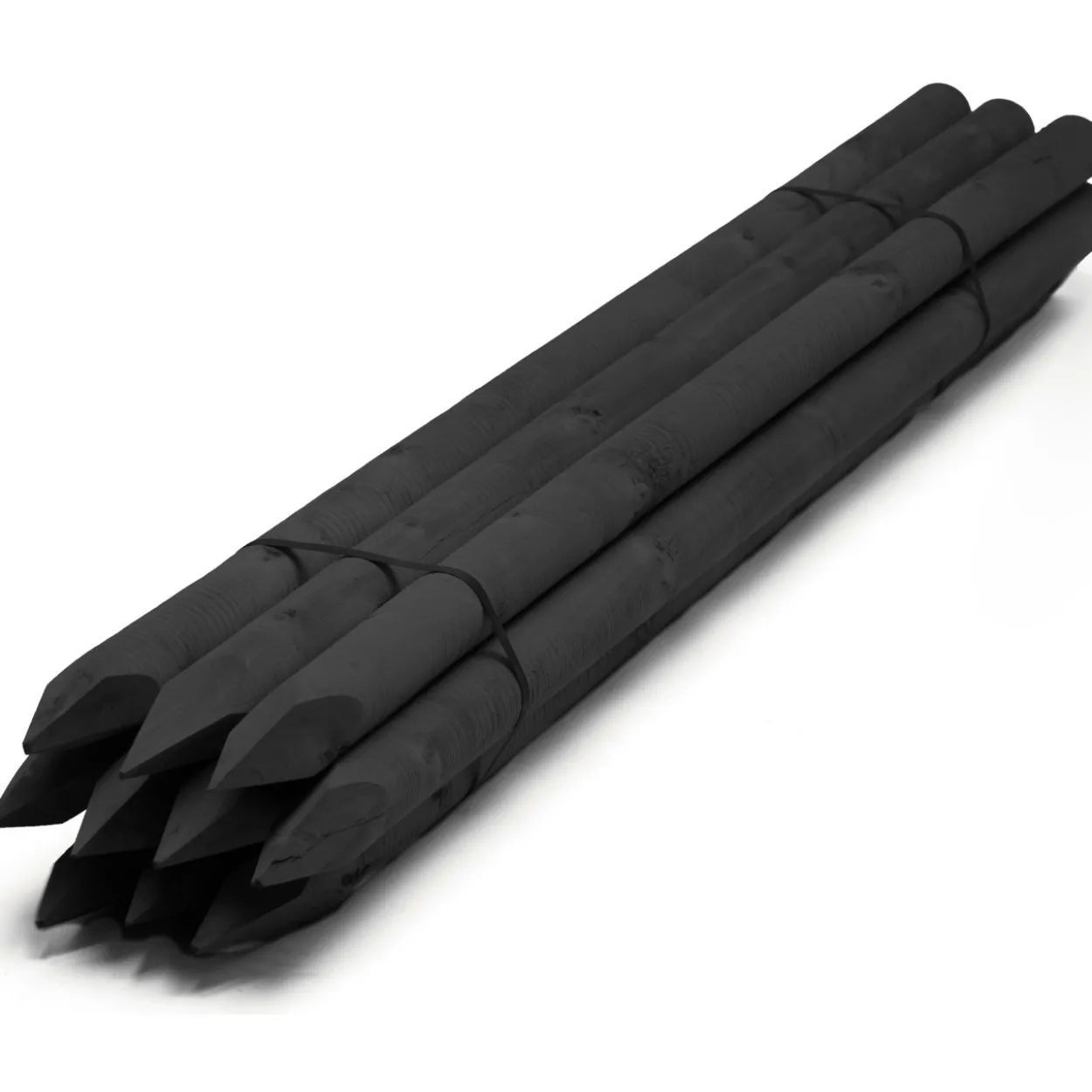 Aitatolppa 5 x 200 cm musta 120 kpl LAVA