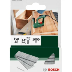 Akkunitojan naula Bosch 14 mm, 1000 kpl