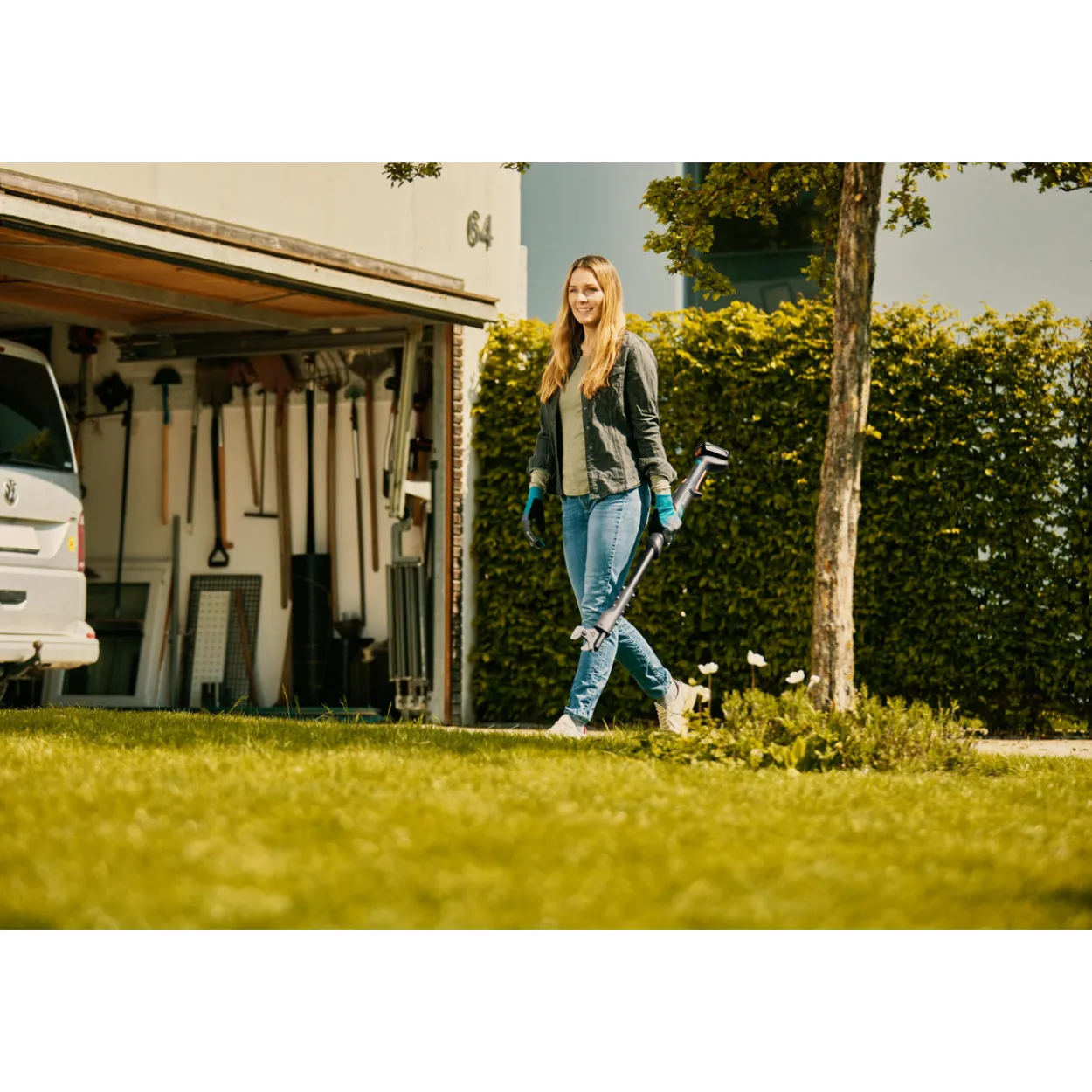 Akkuoksaleikkuri Gardena EasyCut 110/18V P4A