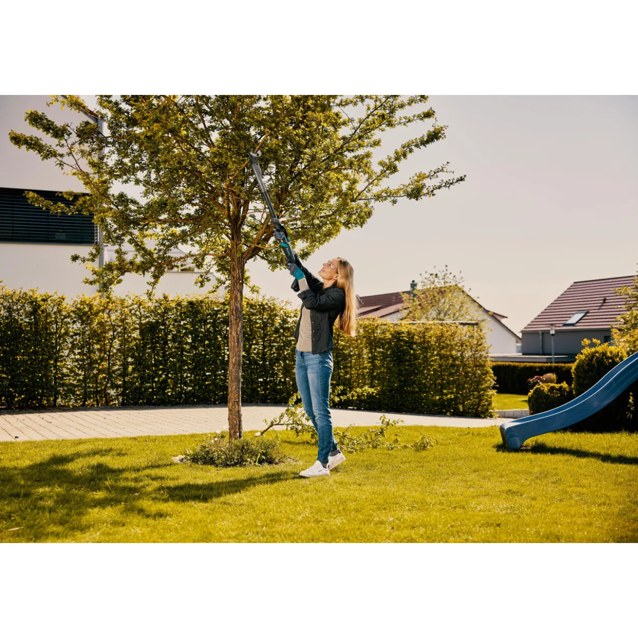Akkuoksaleikkuri Gardena EasyCut 110/18V P4A