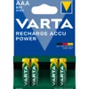 Akkuparisto AAA Recharge Accu Power 800 mAh, 4 kpl