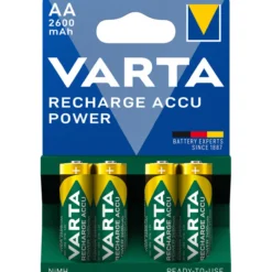 Akkuparisto AA Recharge Accu Power 2600 mAh, 4 kpl