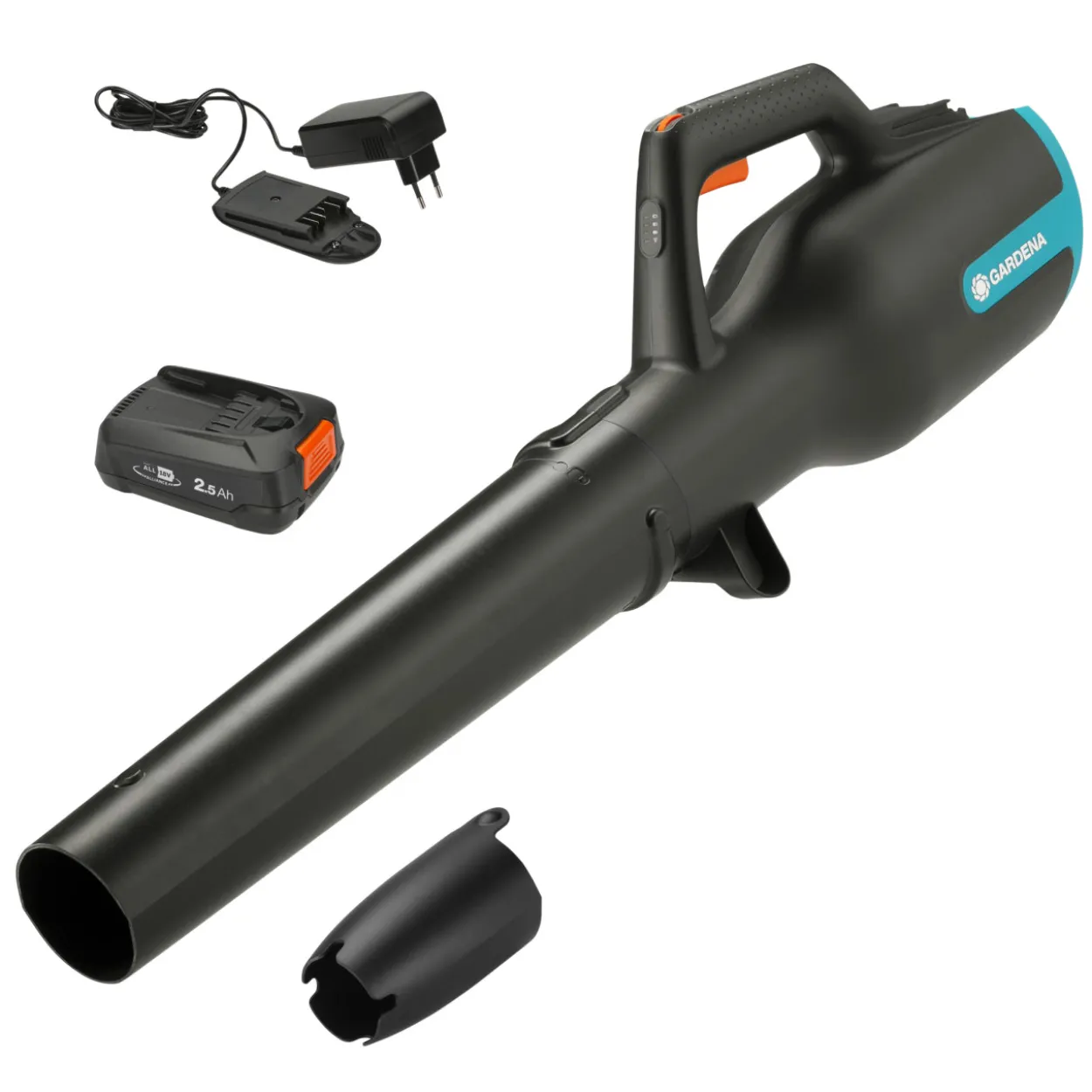 Akkupuhallin Gardena PowerJet 18V P4A