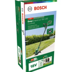 Akkutrimmeri Bosch EasyGrassCut 18V-230 Solo Durablade