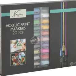 Akryylitussi Nassau Fine Art 20 kpl