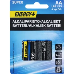 Alkaliparisto Super, AA, 4 kpl