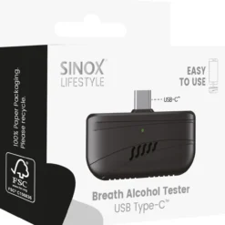 Alkometri Sinox USB-C puhelimeen