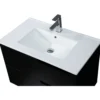 Allaskaappi Lykke Polar Deluxe 80 x 46 x 55 cm, musta