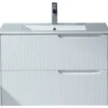 Allaskaappi Lykke Polar Deluxe 80 x 46 x 55 cm, valkoinen