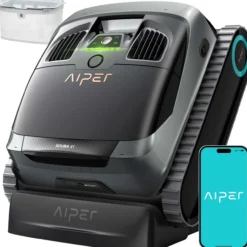 Allasrobotti Aiper Scuba X1 pohjan ja seinien puhdistukseen musta
