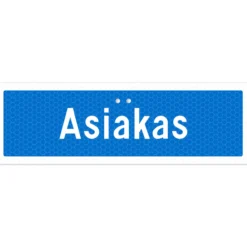 Alumiinikyltti Sekure 50 x 16 cm Asiakas