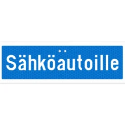 Alumiinikyltti Sekure 50 x 16 cm sähköautoille