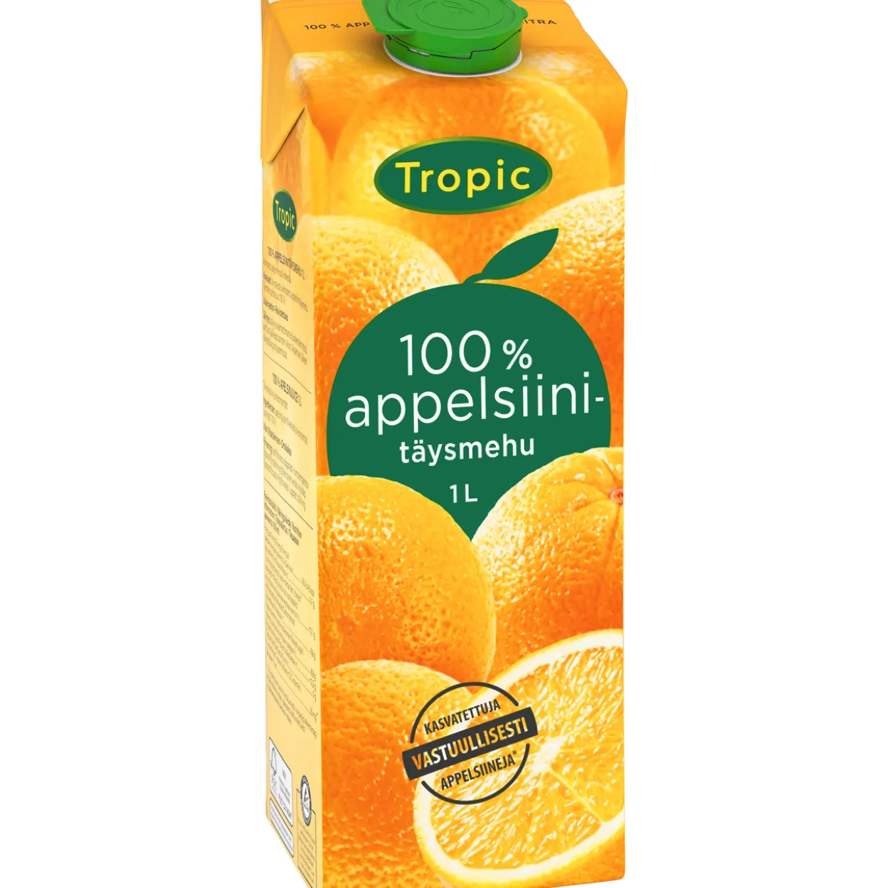 Appelsiinitäysmehu 1 l