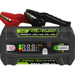 Apukäynnistin / virtapankki Lokithor J2250 12V 51,2Wh 2250A LiFePo4