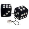Arpakuutiot 7x7 cm musta