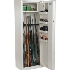 Asekaappi Suomi RS8, valkoinen