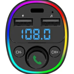 Bluetooth FM-lähetin Mobia USB + USB Type-C 3.1 A