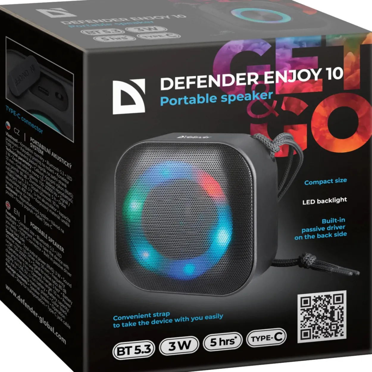 Bluetooth-kaiutin Defender Enjoy 10