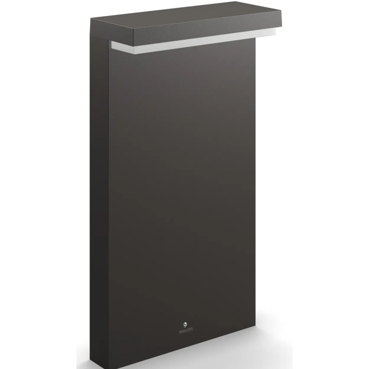 Bustan-pylväsvalaisin 2 x 4,5 W, pieni, antrasiitti
