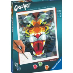 CreArt Polygon Tiger