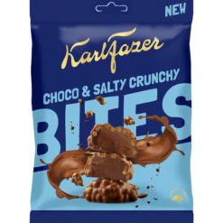 Crunchy Bites Karl Fazer 94 g Choco & Salty