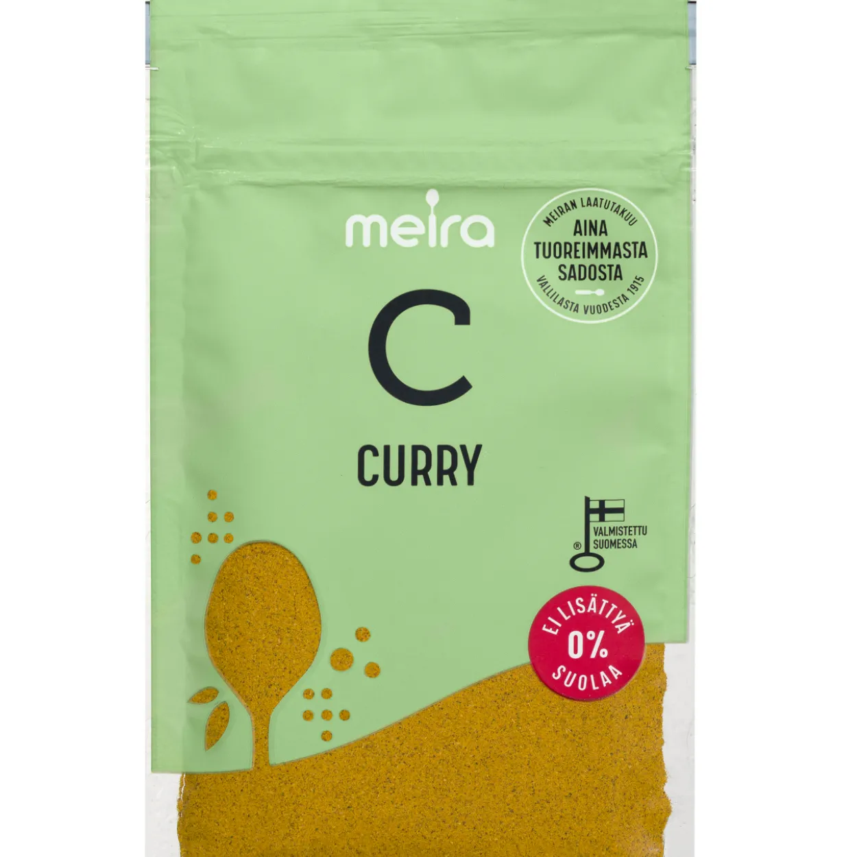 Curry 25 g, ei lisättyä suolaa