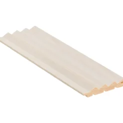 Dyyni-paneeli Cent 15x90x3300, Mänty, Valkolakattu, 5 kpl