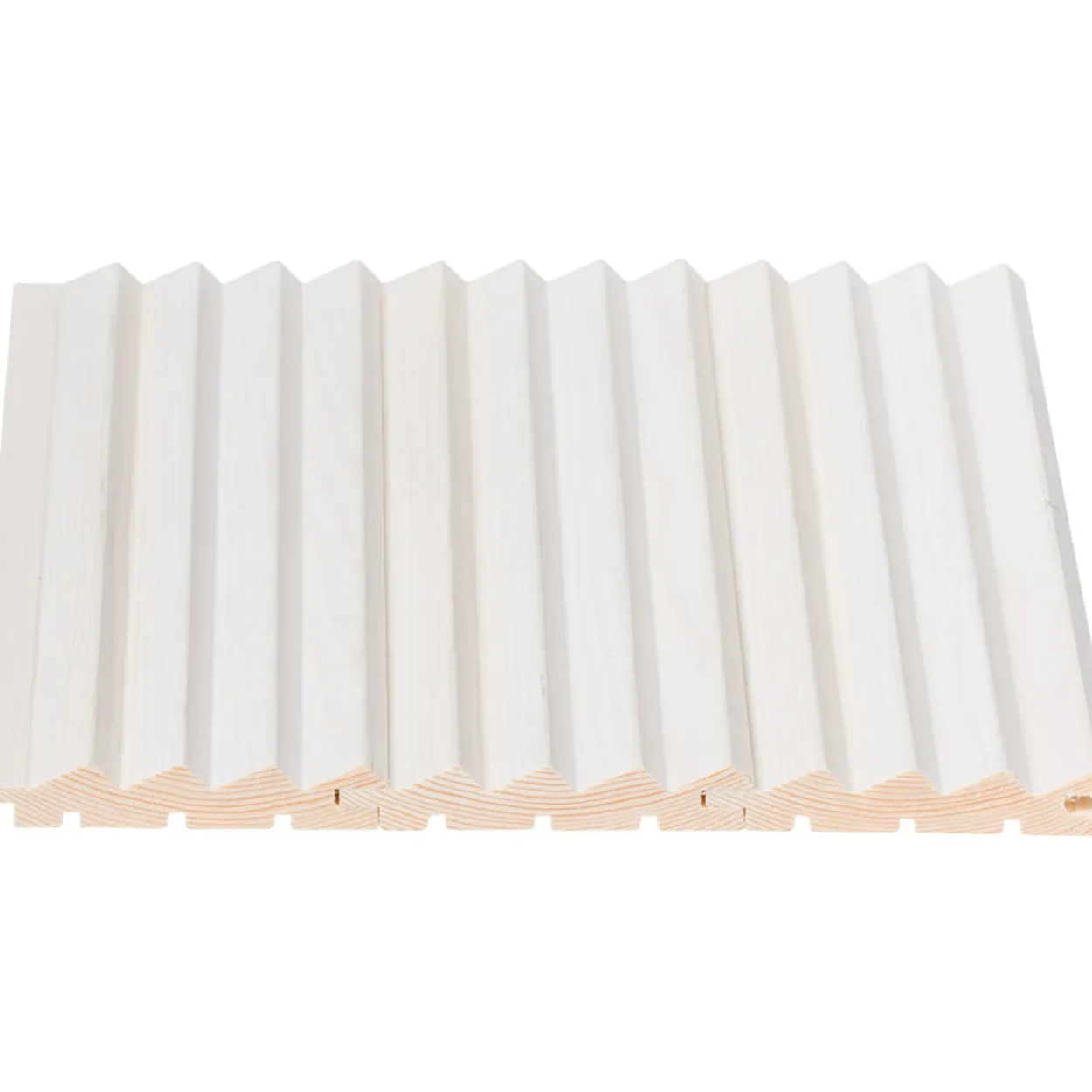 Dyyni-paneeli Cent 15x90x2400, Mänty, Valkolakattu, 5 kpl
