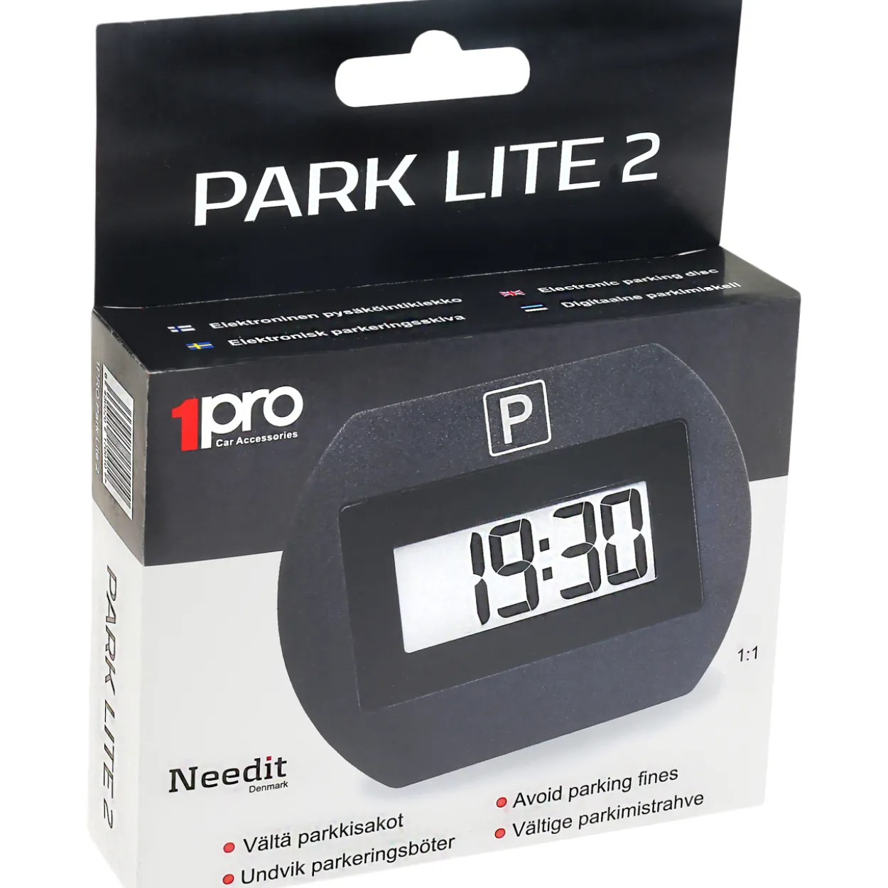 Elektroninen pysäköintikiekko Needit Park Lite 2