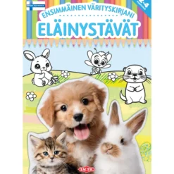 Ensimmäinen värityskirjani Tactic eläinystävät