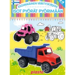 Ensimmäinen värityskirjani Tactic Isot pyörät pyörimään