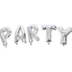 Foliopallobanneri Let's Party PARTY hopea