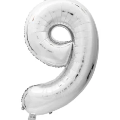 Foliopallo Let’s Party 85 cm numero hopea