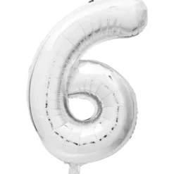 Foliopallo Let’s Party 85 cm numero hopea