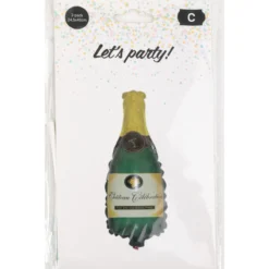 Foliopallo Let's Party 2 kpl samppanjapullo