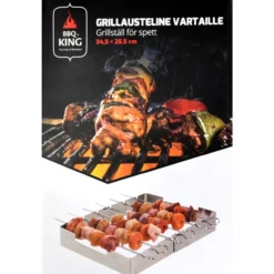 Grillausteline vartaille BBQ King
