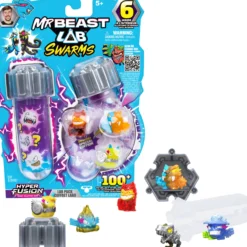 Hahmo MrBeast Lab 6 kpl Swarms Fusion