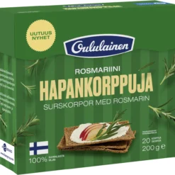 Hapankorppu Oululainen 200 g rosmariini