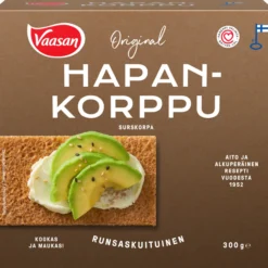 Hapankorppu Vaasan 300 g