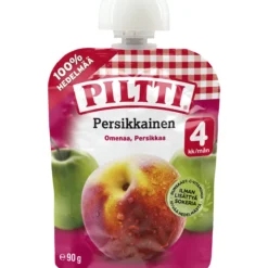 Hedelmäsose Piltti 90 g persikkainen 4 kk