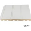 Helmipaneeli Cent 15x95x2370, Mänty, Valkoinen, Päätypontattu, 5 kpl