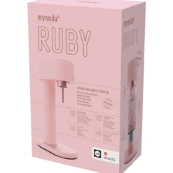 Hiilihapotuslaite Mysoda Ruby 2, vaaleanpunainen