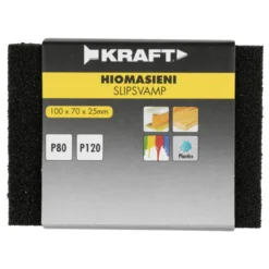Hiomasieni 100 x 75 x 25 mm, P80+ P120